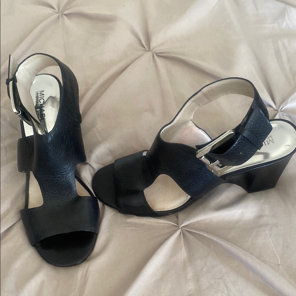 Michael Kors Black Heels Elegant Design